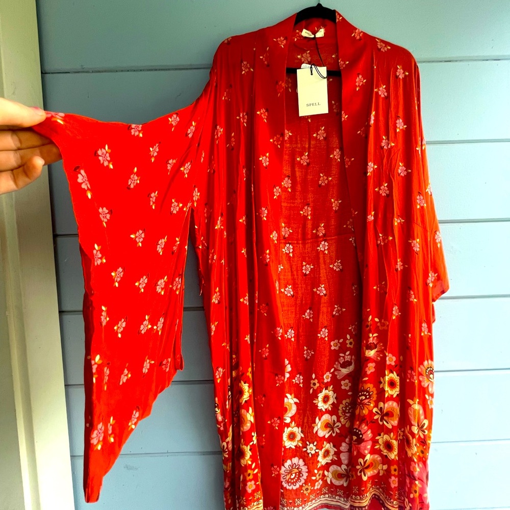 Joni Midi Campfire Robe NWT originally $229 M/L